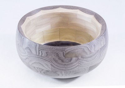 Damascus – Segmented Bowl
