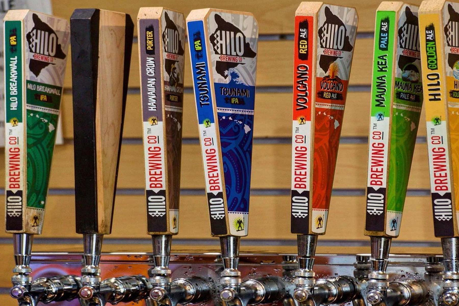 Tap Handles for Hilo Brewing